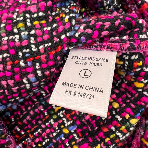 Blue Blush Manhattan Magic Tweed Strapless Dress Size Large NWT - Picture 6 of 13